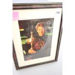 Snooker Collectable; f/g autographed colour photo of Stephen Hendry