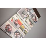 Motor Sport - Folder of approximately 44 Moto GP and Motorcycle riders 6x4 photographs including