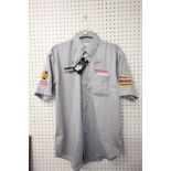 Motor Sport Autographs - Honda race shirt signed by two, believed to be F1