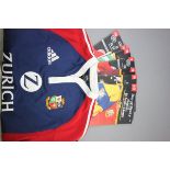 Set of 11 British Lions 2005 Tour programmes plus a 2005 New Zealand Tour jersey