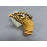 Walking Stick Handle in the form of a Bird