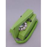 Retro style green Trim Phone