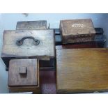 Group of Wooden Boxes