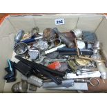 Box of Mixed Collectables including Pens and Lighters