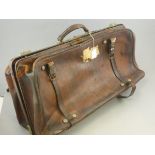 Vintage Leather Travelling Bag