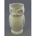 Large Ceramic Umbrella / Stick Stand in the form of an Owl