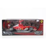 Boxed 1:18 Hotwheels Racing 1994-2002 Michael Schumacher F1 Ferrari