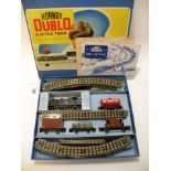 Boxed Hornby Dublo EDG17 0-6-2 Tank Goods Train BR set, complete, good