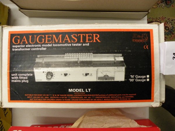 Boxed Gaugemaster Model LT Locomotive tester for OO or N gauge railway