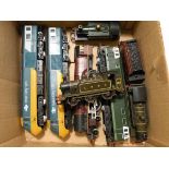Seven OO gauge Hornby engines including Duchess of Abercorn (af), Inter-City 125 x 2, R353 x 2 etc