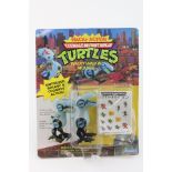 Original carded Playmates Teenage Mutant Ninja Turtles Wacky Action Wacky Walkin' Mouser figure un-