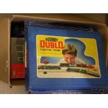 Collection of boxed Hornby Dublo including D1 Turntable, EDG18 2-6-4 Tank Goods Train BR set with