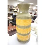 West Germany Carstens Tall Sleeve Vase