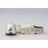 Pair of Continental Silver Clogs