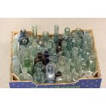 Collection of over 50 Small Old Glass Bottles