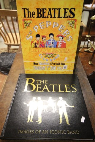 Large Hardback Volume 'The Beatles, Image of an Iconic Band' together with a Modern 'The Beatles'