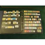 Blue good quality Stamp Album, large amount of stamps various countries,