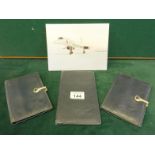 4 x items of Concorde memorabilia including 3 leather Concord Club wallet and credit card holders