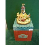 Walt Disney Showcase Collection, a centre piece of Snow White, wood carved and hand painted