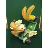 Vintage store Display model, Walt Disney caricature Goofy, a ceiling hanging composite hand