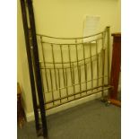 Brass Victorian double bed with original springs 4'6 wide with original irons and spring