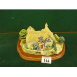 Lilliput Lane a limited edition handmade and painted Cottage We plough the fields and scatter with