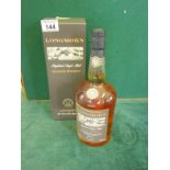 Vintage Scotch whisky single highland Malt from Longmorn single litre bottle in original box,