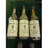 Vintage Port, Warres 1975 3 x bottles