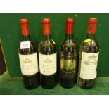Paulliac Les Forts De Latour, 2 x bottles high on shoulder, capsules and label with some ware and