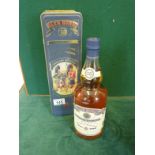 Glen Moray a 15 year old matured in oak barrel Scotch Malt Whisky, single Highland in a tin case,