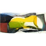 *Matthew LANYON (b.1951) Oil on board ‘Godrevy XLVI’ Inscribed, signed & dated 2007 to verso 7.75” x