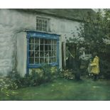 After Stanhope A. FORBES (1857-1947) Coloured print ‘The Blue Window’ Published by Frost & Reed from