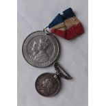 A Victorian Army Temperance Acc: Medal and a 1937 Coronation medal
