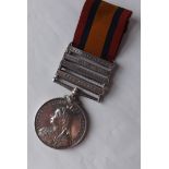 Victorian Boar War medal to Corpl S. Potter S.A.Q. with 4 Bars - South Africa 1902, South Africa