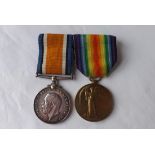 A pair of WW1 medals to Pte A.W. Penny R.A.M.C. (the War & Victory Medals)