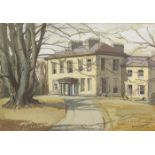 Bea Orpen HRHA (1913-1980) NEWTOWN HOUSE, TERMONFECKIN, COUNTY LOUTH, 1944 gouache and pencil signed