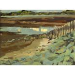 Nano Reid (1900-1981) CRUISETOWN, CLOGHERHEAD oil on canvas board signed lower right; titled and