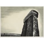 Henry Moore OM CH FBA (British, 1898-1986) STONEHENGE III, 1974 lithograph on Crisbrook paper; (