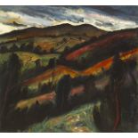 Peter Collis RHA (1929-2012) SLIGO LANDSCAPE oil on canvas signed lower right; titled on artist's