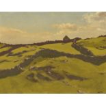 Cecil Galbally (1911-1995) LANDSCAPE oil on board signed lower right; with Ritchie Hendriks