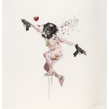 Antony Micallef (British, b.1975) UZI LOVER 1 and UZI LOVER 2 (A PAIR) lithograph; (2); (no. 74 from