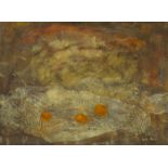 Anne Yeats (1919-2001) AUTUMN FRUITS oil on canvas signed lower right 20 x 27in. (50.80 x 68.58cm)