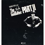 Al Pacino, The Godfather Part II, soundtrack, signed 1974, LP record, ABC Records, signed to the