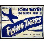 Flying Tigers 1942. 1950s re-release. Starring John Wayne, John Carroll, Anna Lee. Directed by David