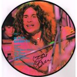 Black Sabbath, Greatest Hits picture disc, signed by Ozzy Osbourne (2) 1983, LP record, Zeema