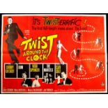 Twist Around the Clock 1961. Starring Chubby Checker, Dion DiMucci, Vicki Spencer. An unrestored