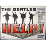 Help! 1965. Starring John Lennon, Paul McCartney, George Harrison & Ringo Starr. Seen as an