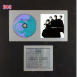 Boyzone, 'Said and Done' A BPI Certified Sales Award presented to Louis Walsh to recognise sales