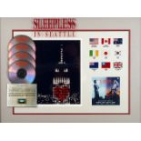 Sleepless in Seattle, Original Motion Picture Soundtrack Framed commemorative discs presented to