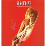 Al Pacino, Sea of Love, soundtrack, signed 1989, LP record, Mercury Records, 842 170-1, signed to